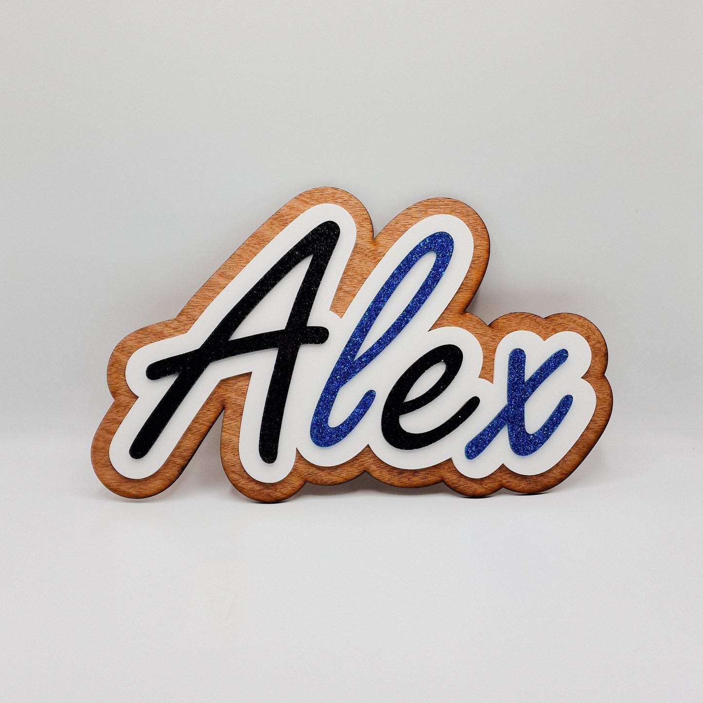 Double layered Name Plaque