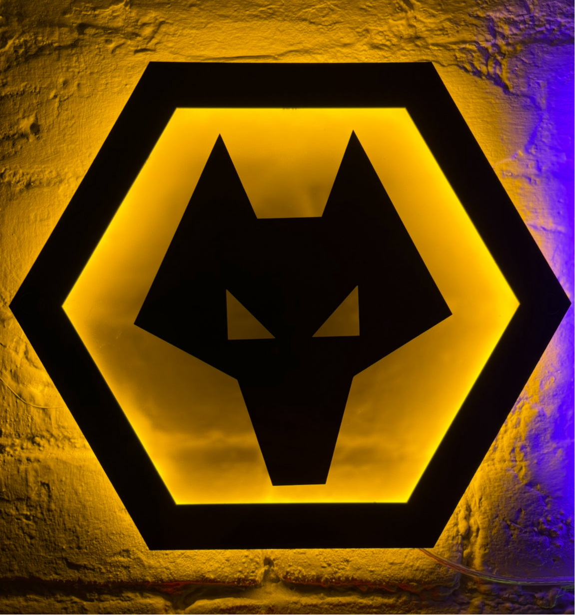 Set Freccette FOCO Wolverhampton Wanderers - 90% Tungsteno, 24g - Con Fusto Giallo/Nero E Alette Wolves - 5