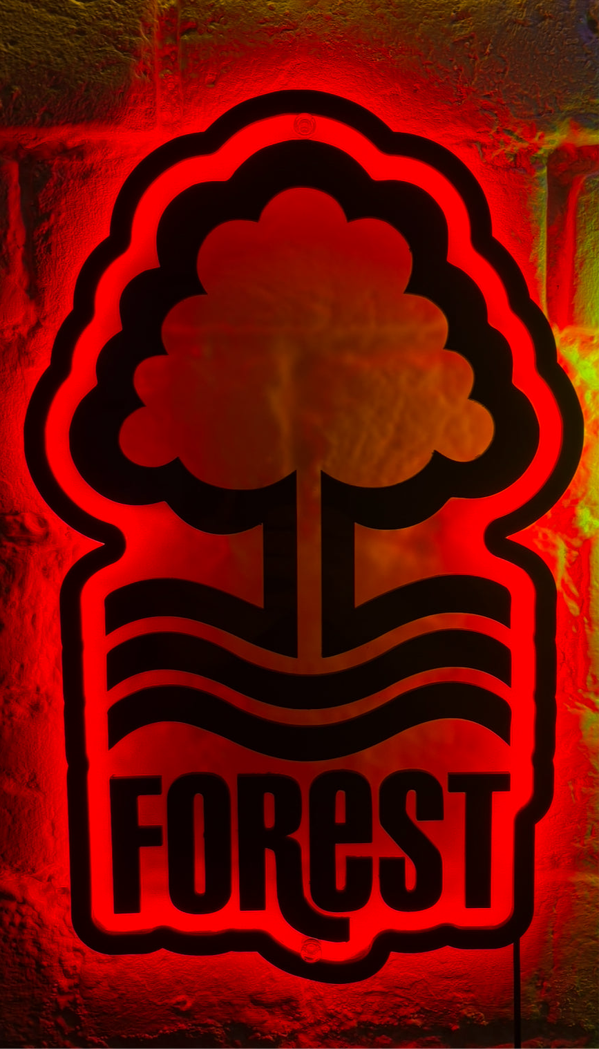 Nottingham Forest FC Acrylic Sign