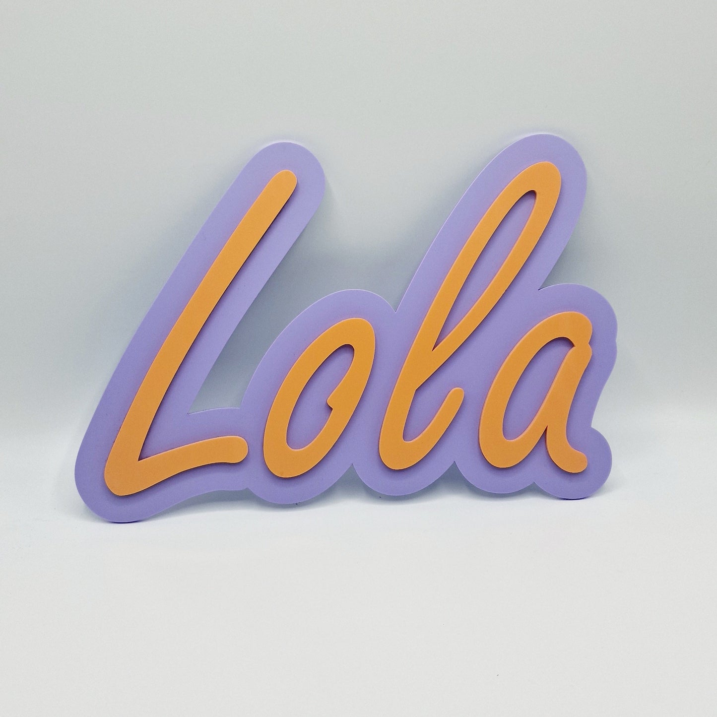 Double layered Name Plaque