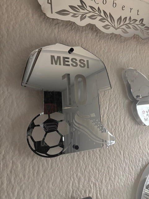 LED Mirror Football shirt