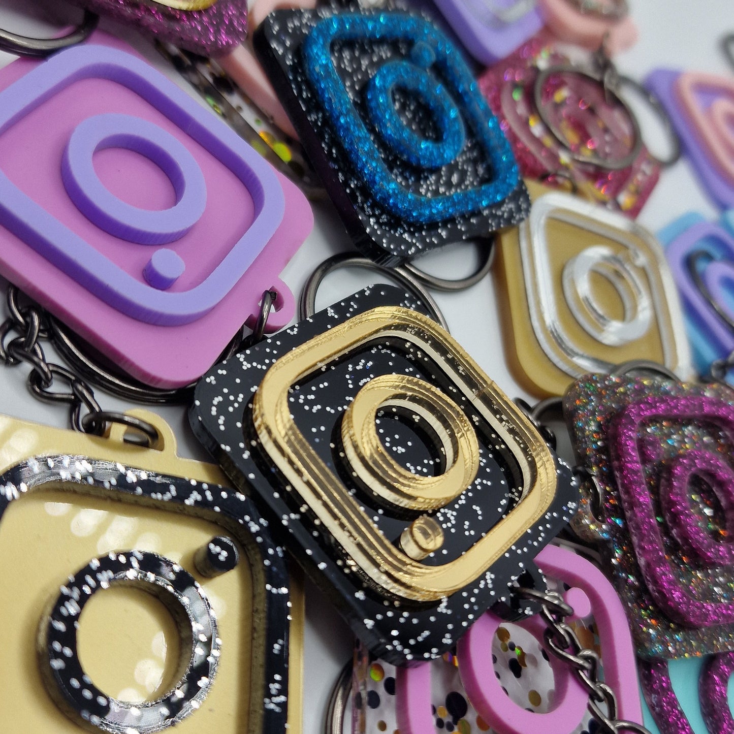 Business Social Media NFC Keyrings