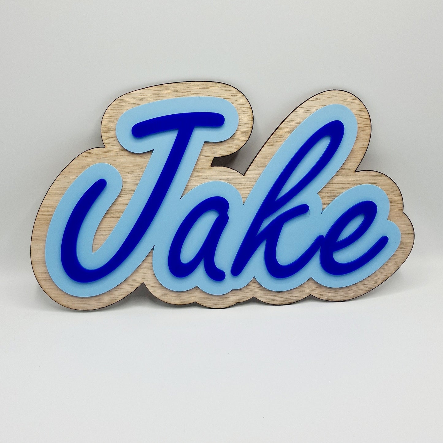 Double layered Name Plaque