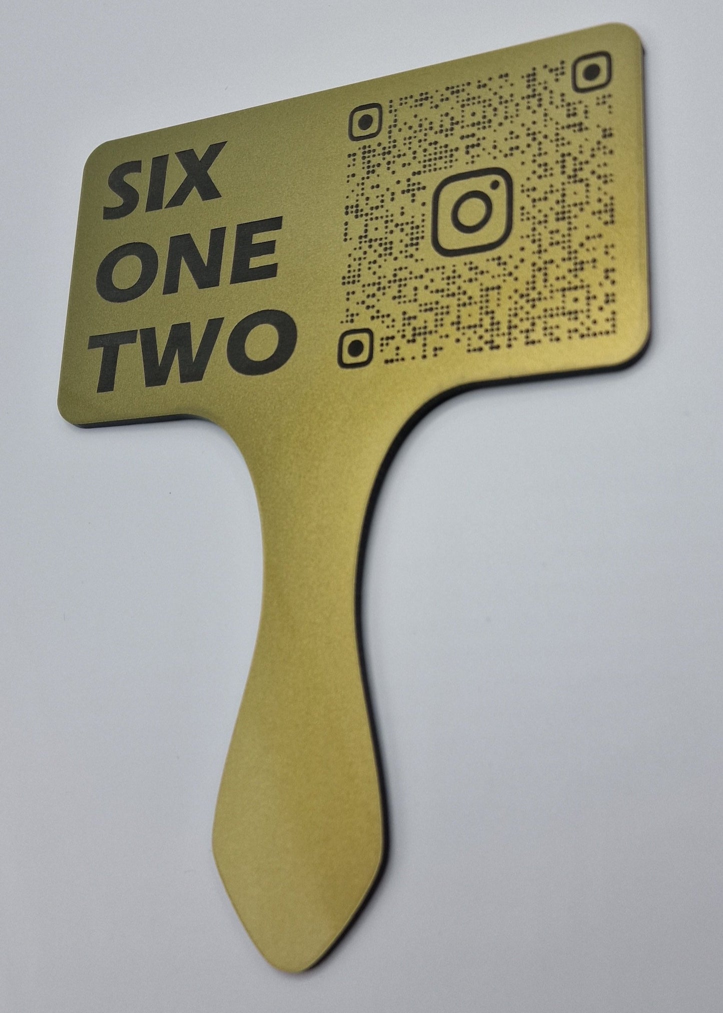 Brand Branded QR Business Mirror
