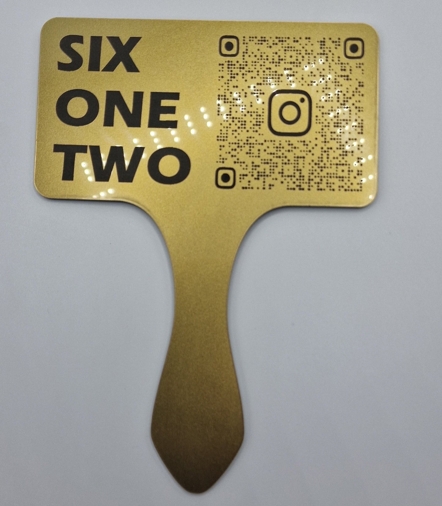 Brand Branded QR Business Mirror