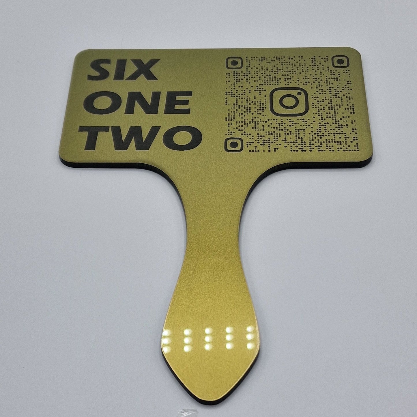 Brand Branded QR Business Mirror