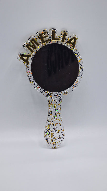 Personalised Glitter Mirrors
