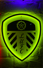 Leeds United FC Acrylic Sign