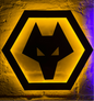 Wolverhampton Wanderers FC Acrylic Sign