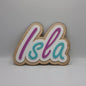 Double layered Name Plaque