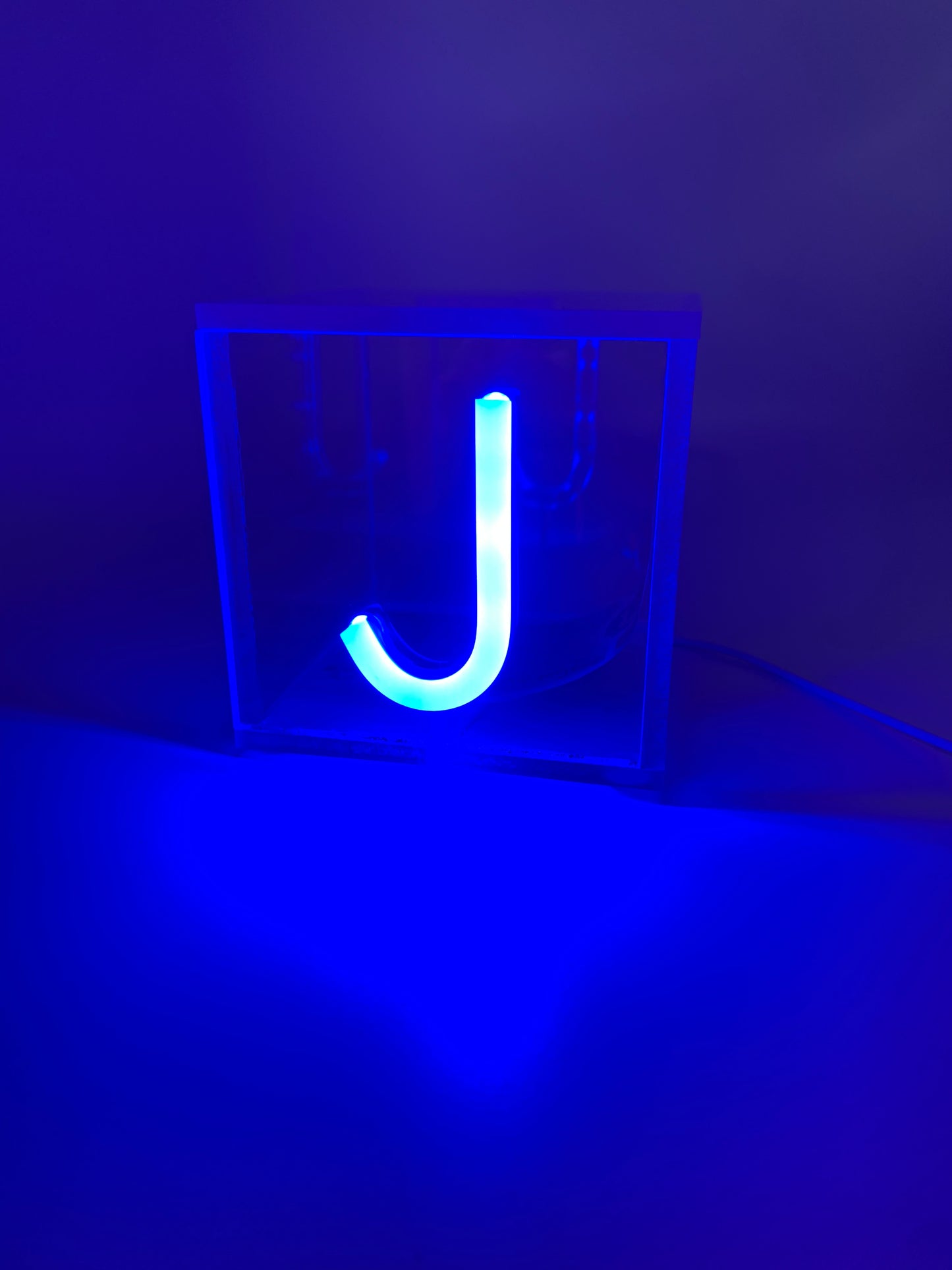Personalised Initial Neon Money Box