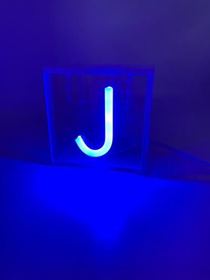 Personalised Initial Neon Money Box