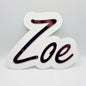 Double layered Name Plaque