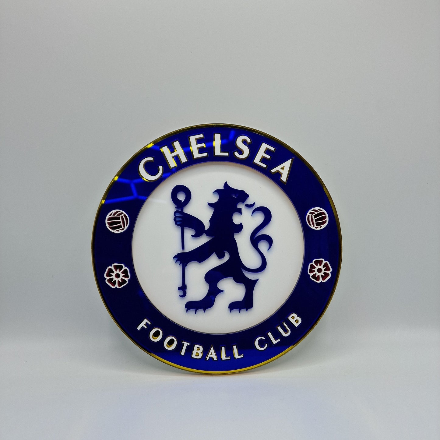 Chelsea FC Acrylic Wall Sign