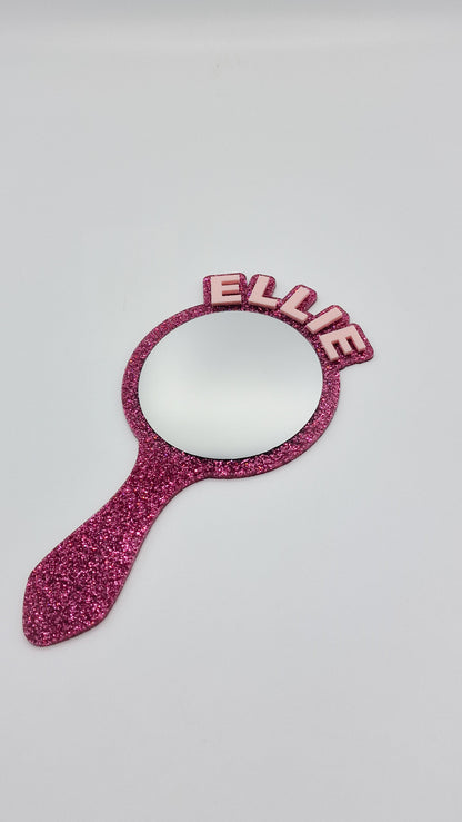 Personalised Glitter Mirrors